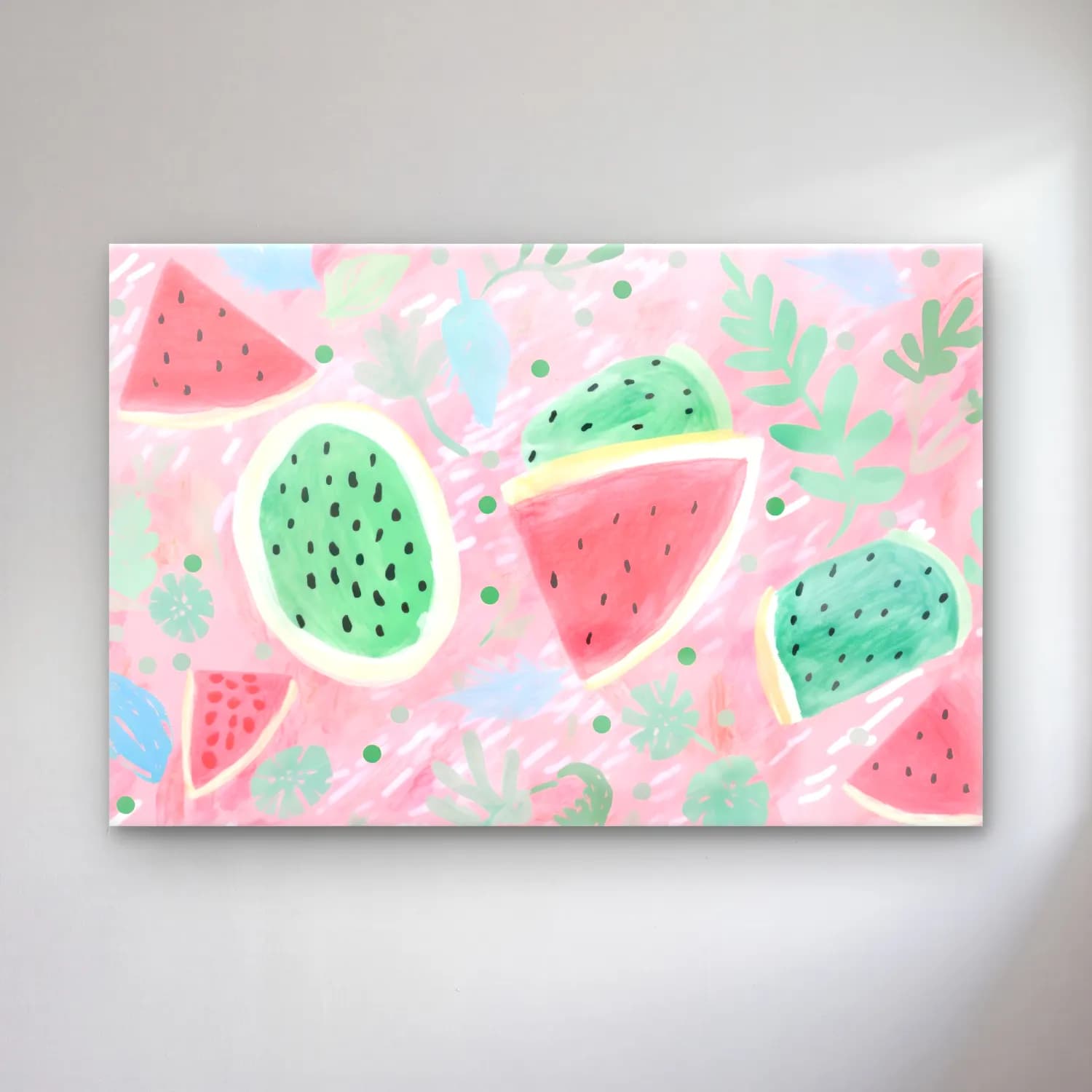 Pastel Karpuz No. 6 cam tablo — Pastel Karpuz No. 6 — pastel karpuz