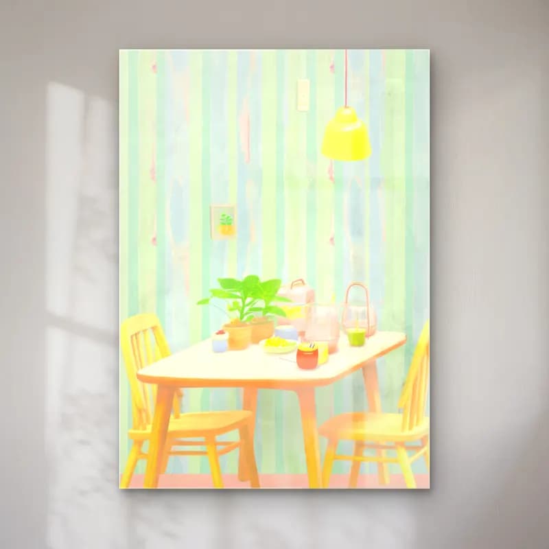 Pastel Makarna – Pastel Tonlar cam tablo — Pastel Makarna – Pastel Tonlar — pastel makarna