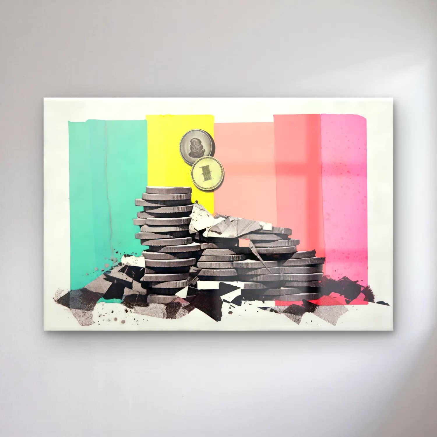 Pop Art Golf cam tablo — Pop Art Golf — pop art golf