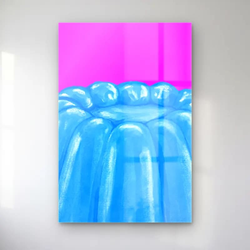 Pop Art Denizanası cam tablo — Pop Art Denizanası — pop art denizanası