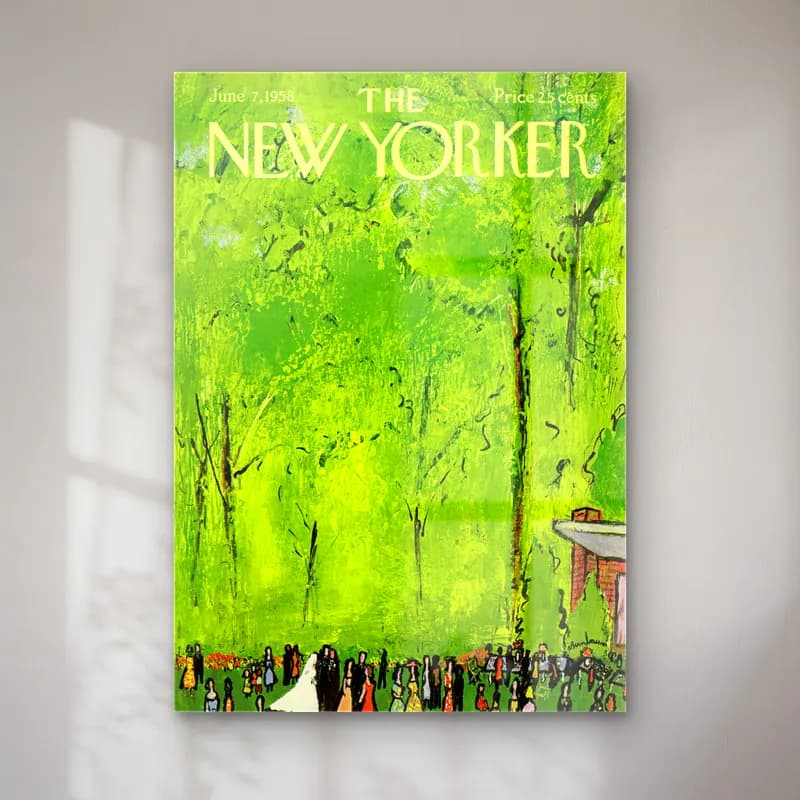 Vintage Poster Orman cam tablo — Vintage Poster Orman — vintage poster orman