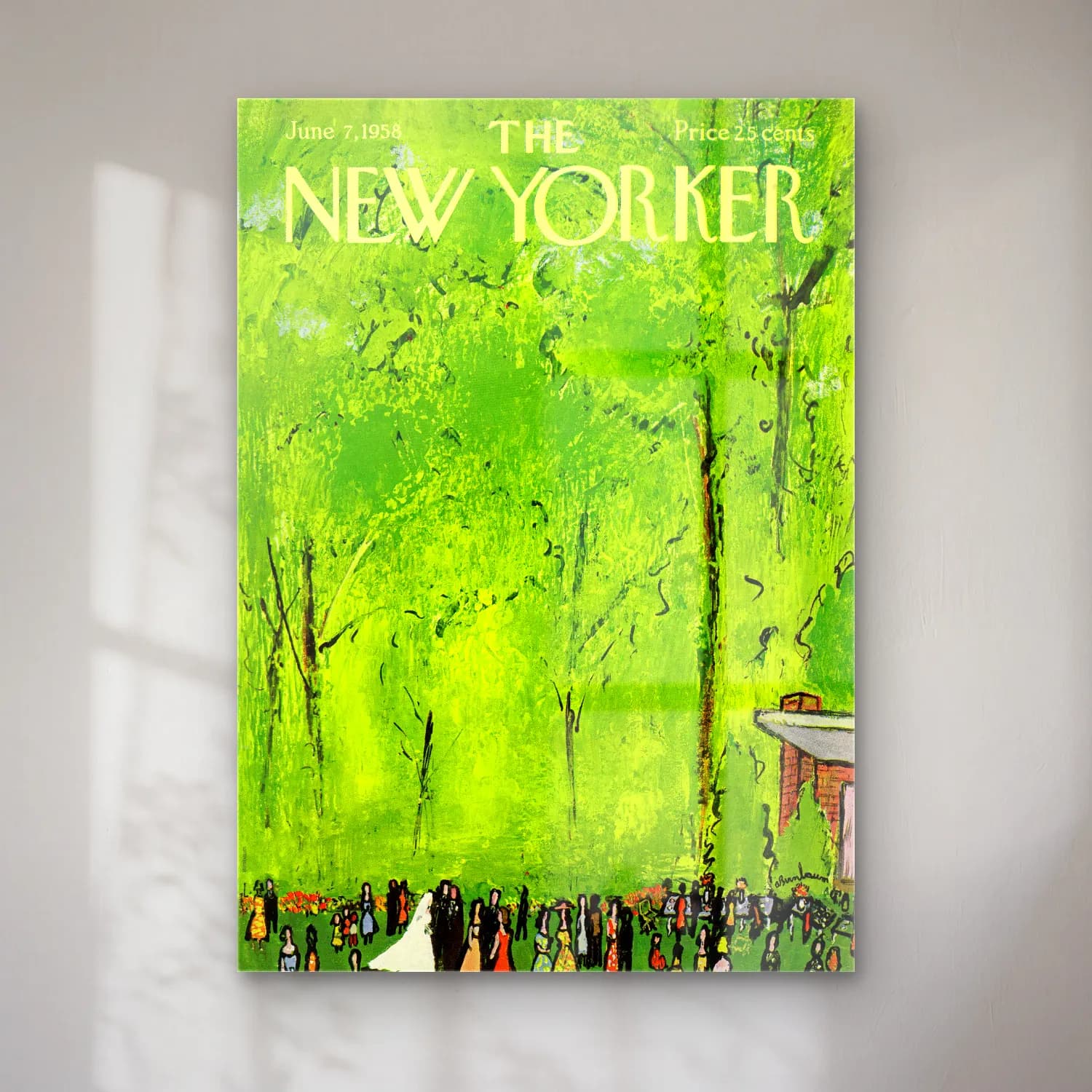 Vintage Poster Orman cam tablo — Vintage Poster Orman — vintage poster orman