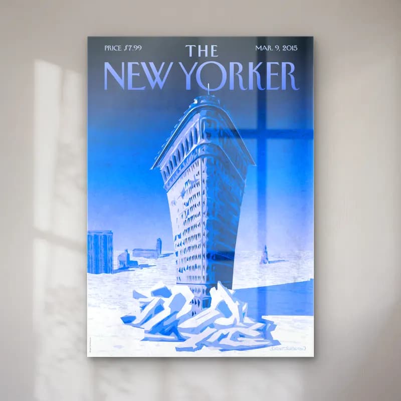 Vintage Poster New York Silüeti No. 13 cam tablo — Vintage Poster New York Silüeti No. 13 — vintage poster new york silüeti
