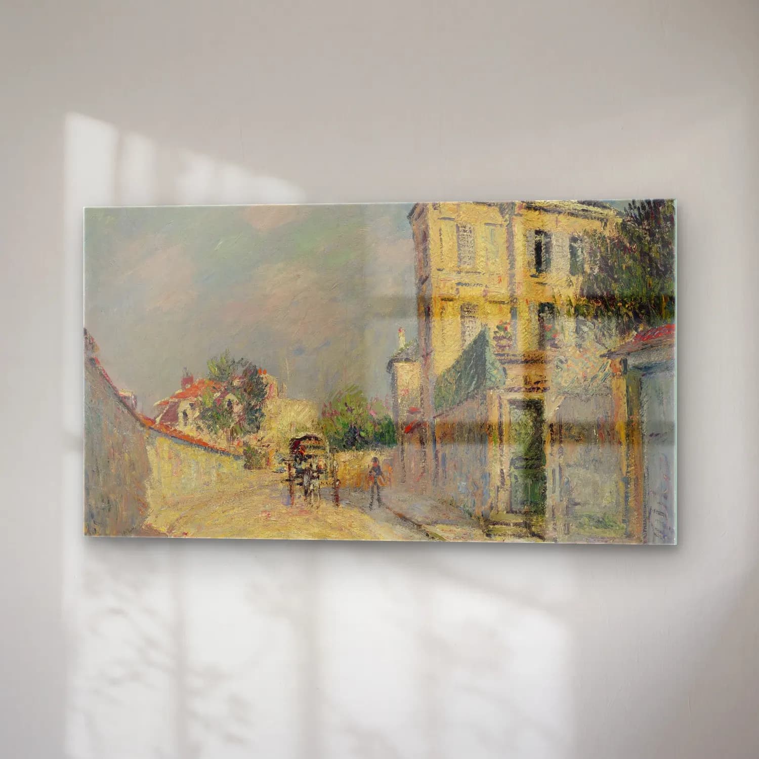 Gustave Loiseau – Environs de Paris cam tablo — sağ açıdan görünüm
