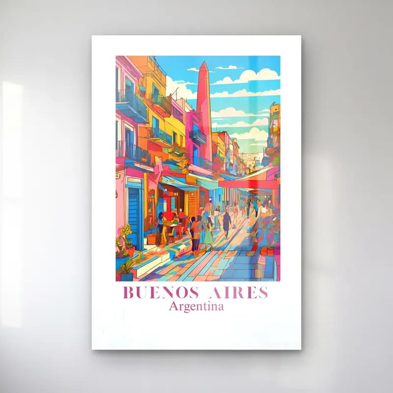 Vintage Poster Kafeli Avrupa Sokağı – Turkuaz Tonlar cam tablo — Vintage Poster Kafeli Avrupa Sokağı – Turkuaz Tonlar — vintage poster kafeli avrupa sokağı