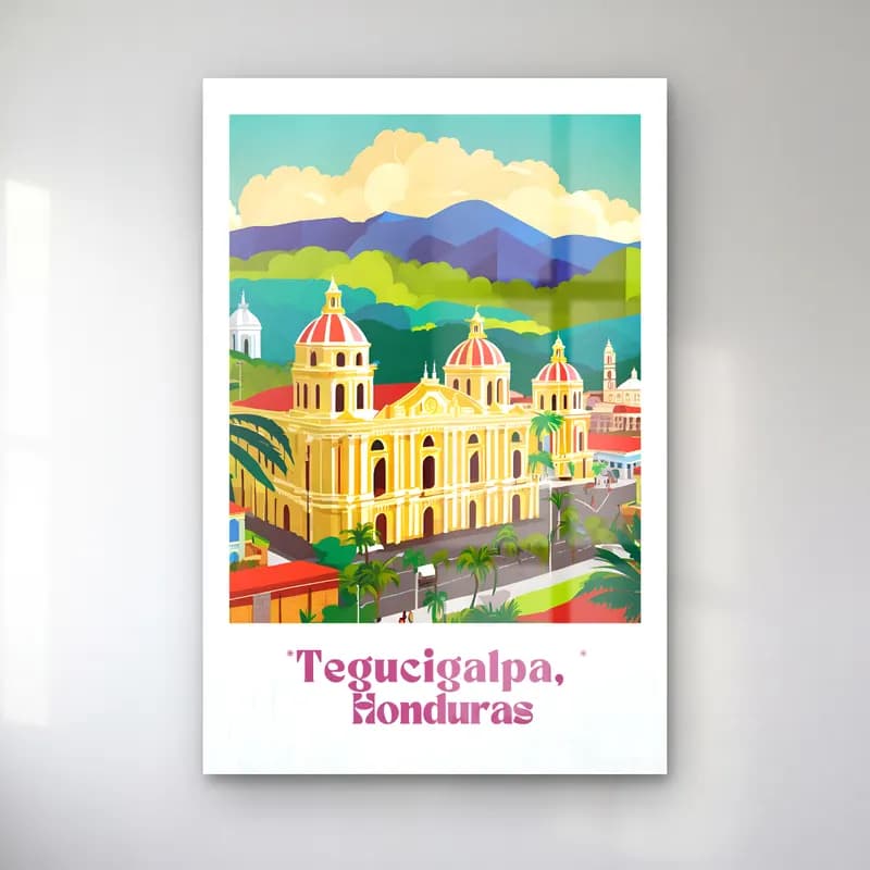 Vintage Poster Katedral No. 11 cam tablo — Vintage Poster Katedral No. 11 — vintage poster katedral