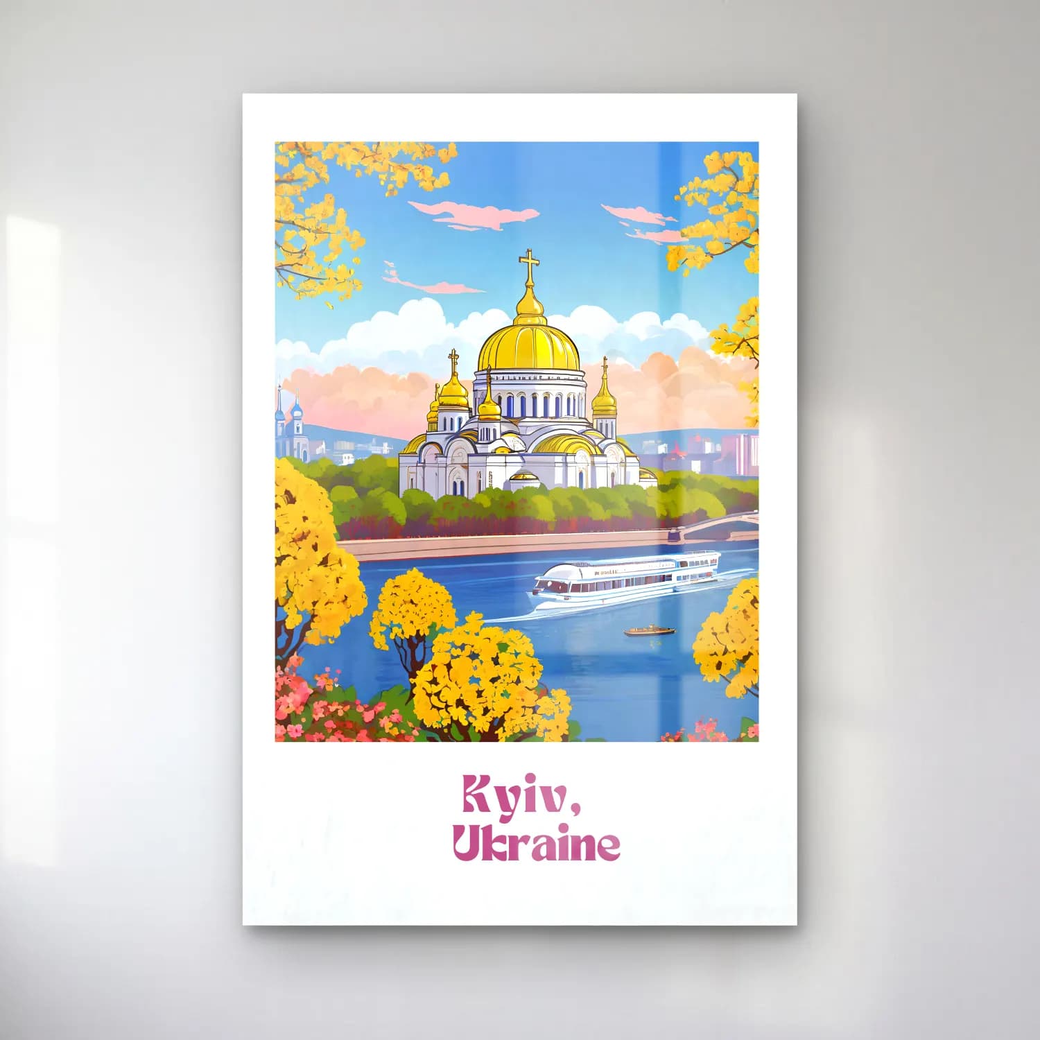 Vintage Poster Katedral No. 12 cam tablo — Vintage Poster Katedral No. 12 — vintage poster katedral