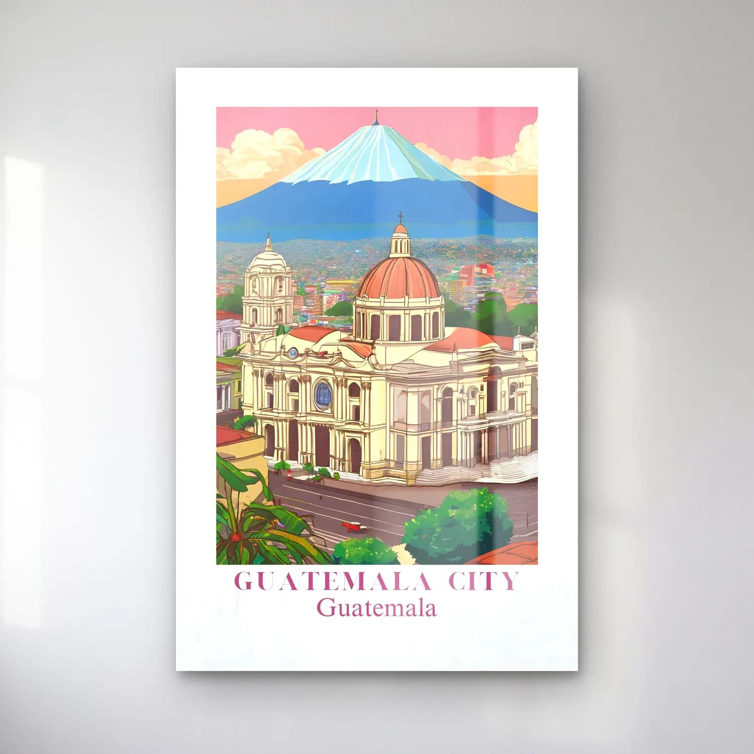 Vintage Poster Katedral No. 13 cam tablo — Vintage Poster Katedral No. 13 — vintage poster katedral