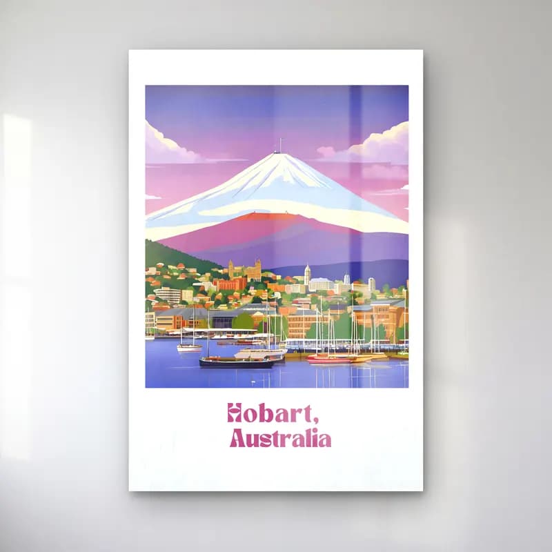 Vintage Poster Liman ve Tekneler No. 9 cam tablo — Vintage Poster Liman ve Tekneler No. 9 — vintage poster liman ve tekneler