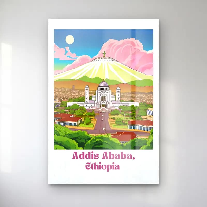 Vintage Poster Katedral No. 17 cam tablo — Vintage Poster Katedral No. 17 — vintage poster katedral