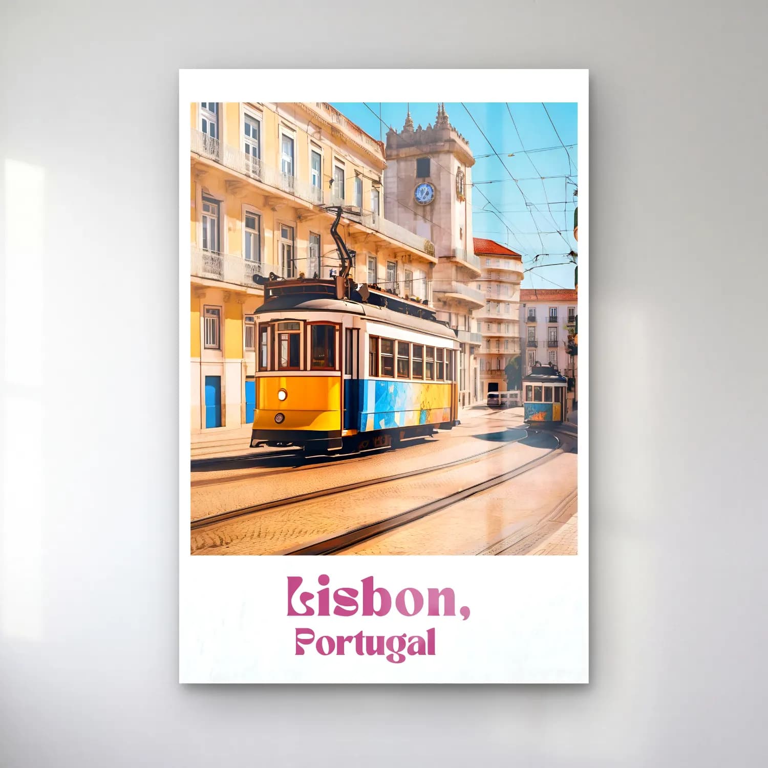 Pastel Tren cam tablo — Pastel Tren — pastel tren