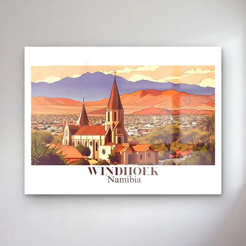 Vintage Katedral – Turuncu Tonlar cam tablo — Vintage Katedral – Turuncu Tonlar — vintage katedral