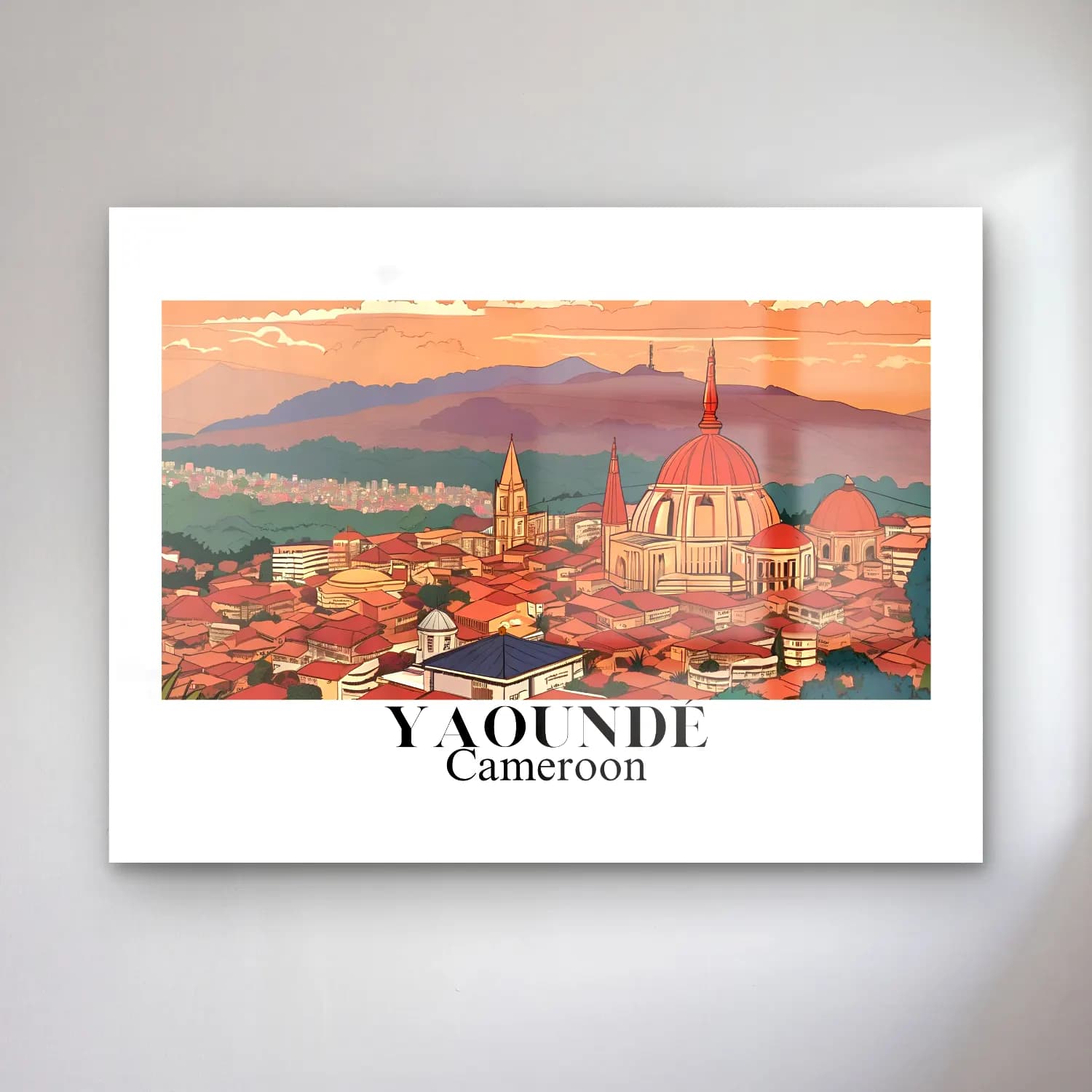 Vintage Poster Katedral No. 23 cam tablo — Vintage Poster Katedral No. 23 — vintage poster katedral