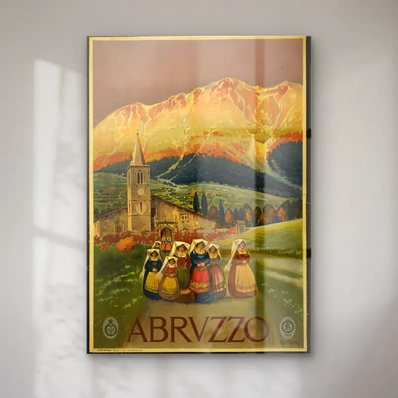Vintage Poster Dini Sahne cam tablo — Vintage Poster Dini Sahne — vintage poster dini sahne
