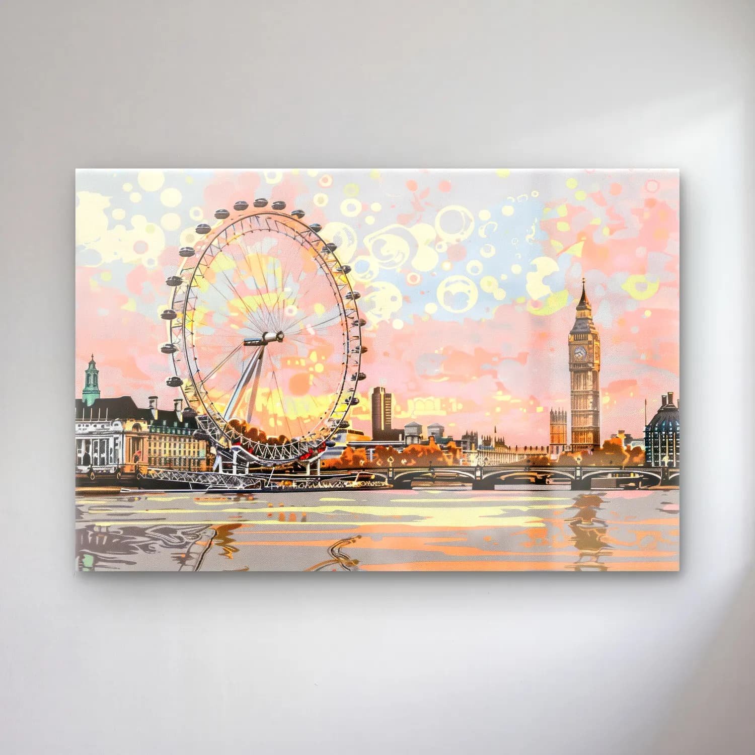 Pastel Londra cam tablo — Pastel Londra — pastel londra