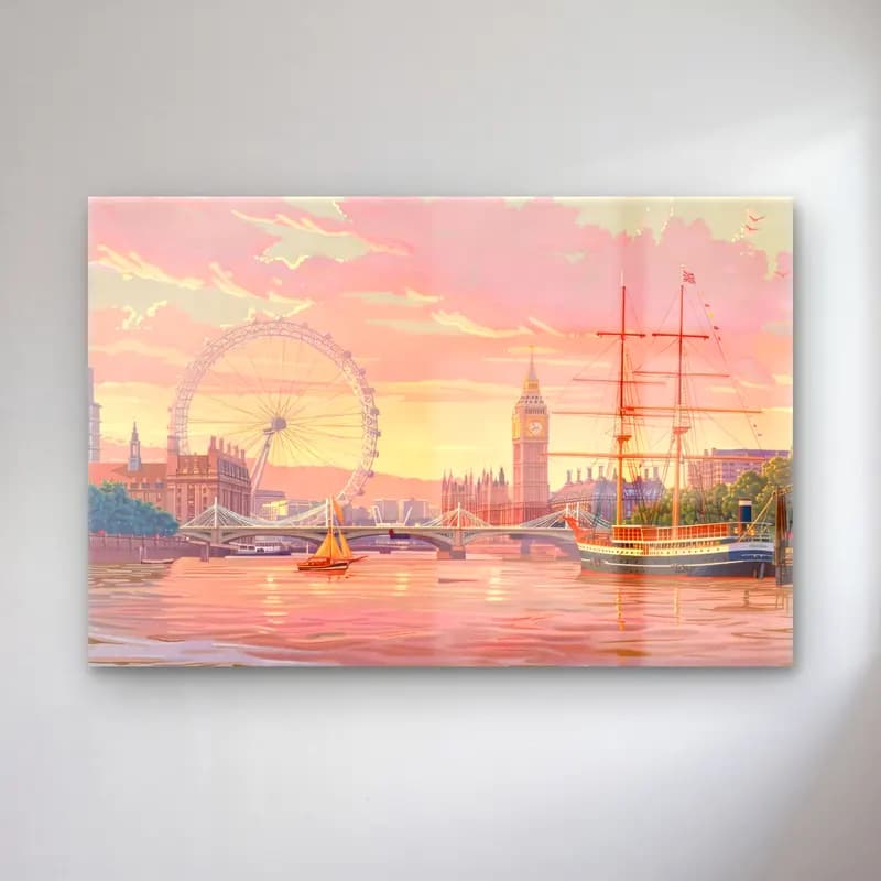 Pastel Londra No. 5 cam tablo — Pastel Londra No. 5 — pastel londra