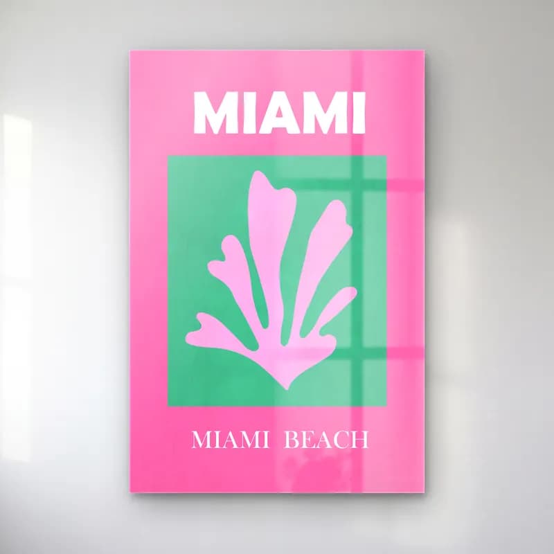 Pastel Flamingo No. 5 cam tablo — Pastel Flamingo No. 5 — pastel flamingo