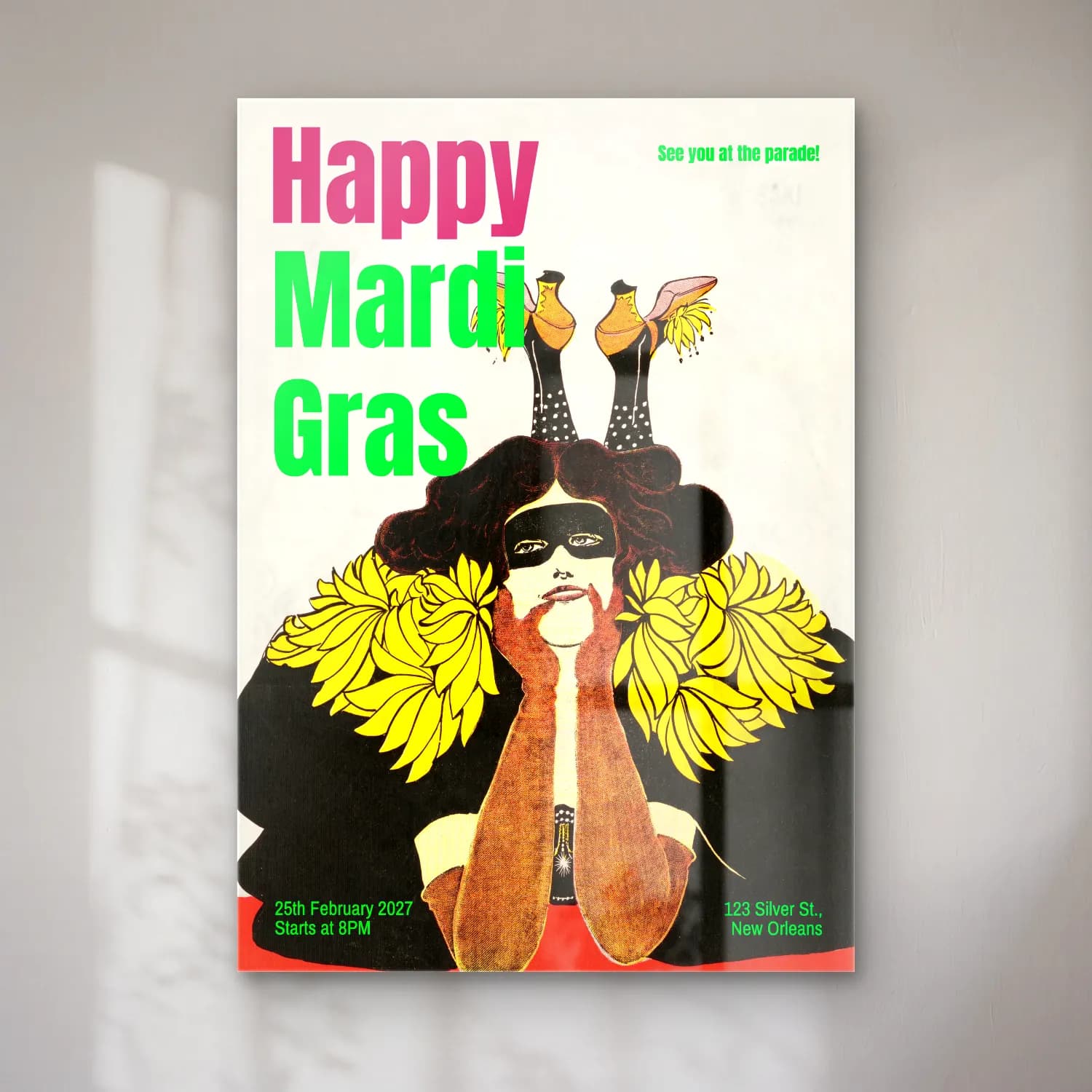 Vintage Poster Şapkalı Kadın – Sarı Tonlar cam tablo — Vintage Poster Şapkalı Kadın – Sarı Tonlar — vintage poster şapkalı kadın
