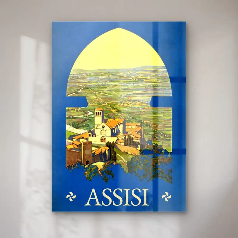 Vintage Poster Katedral No. 27 cam tablo — Vintage Poster Katedral No. 27 — vintage poster katedral