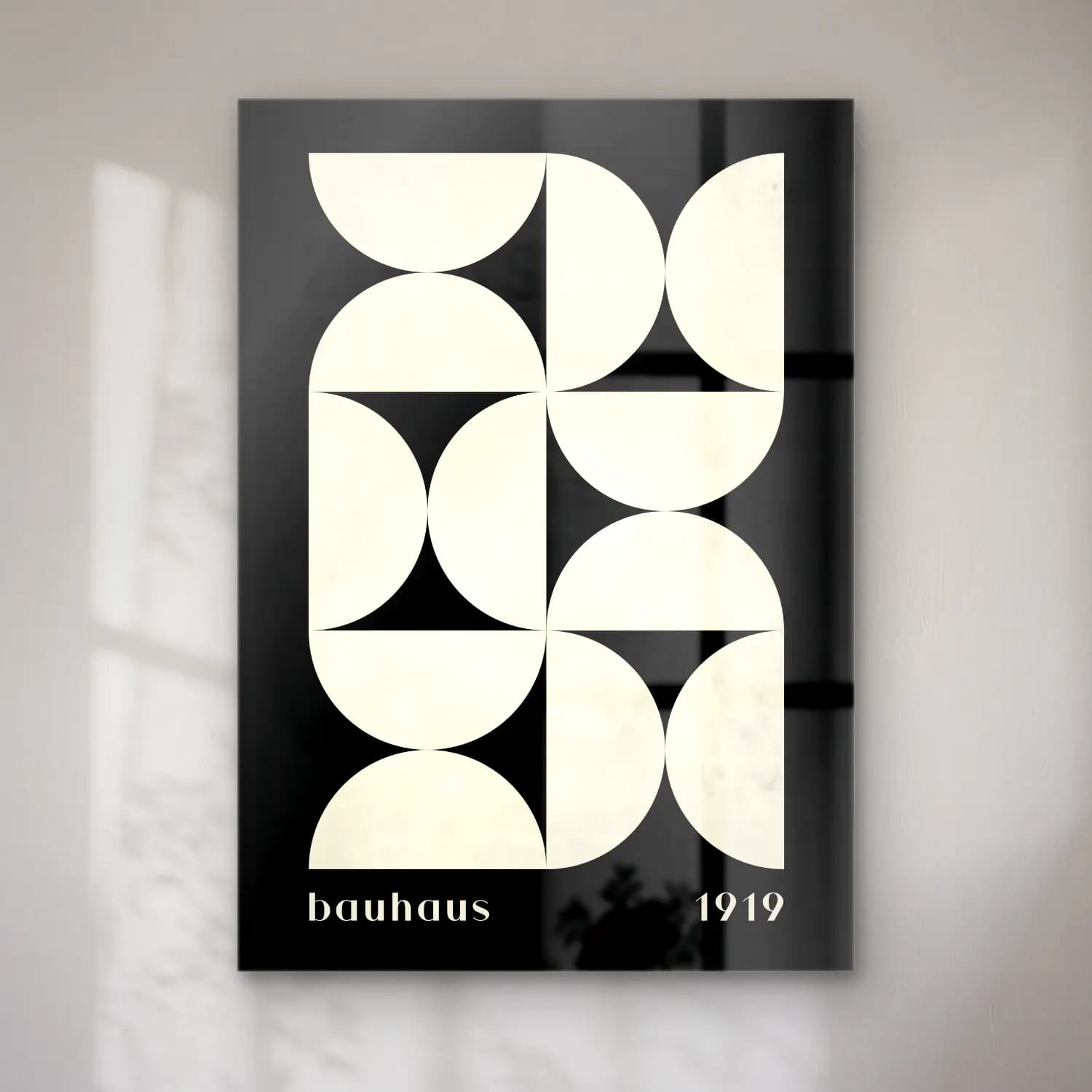 Retro Geometrik Daireler No. 16 cam tablo — Retro Geometrik Daireler No. 16 — retro geometrik daireler