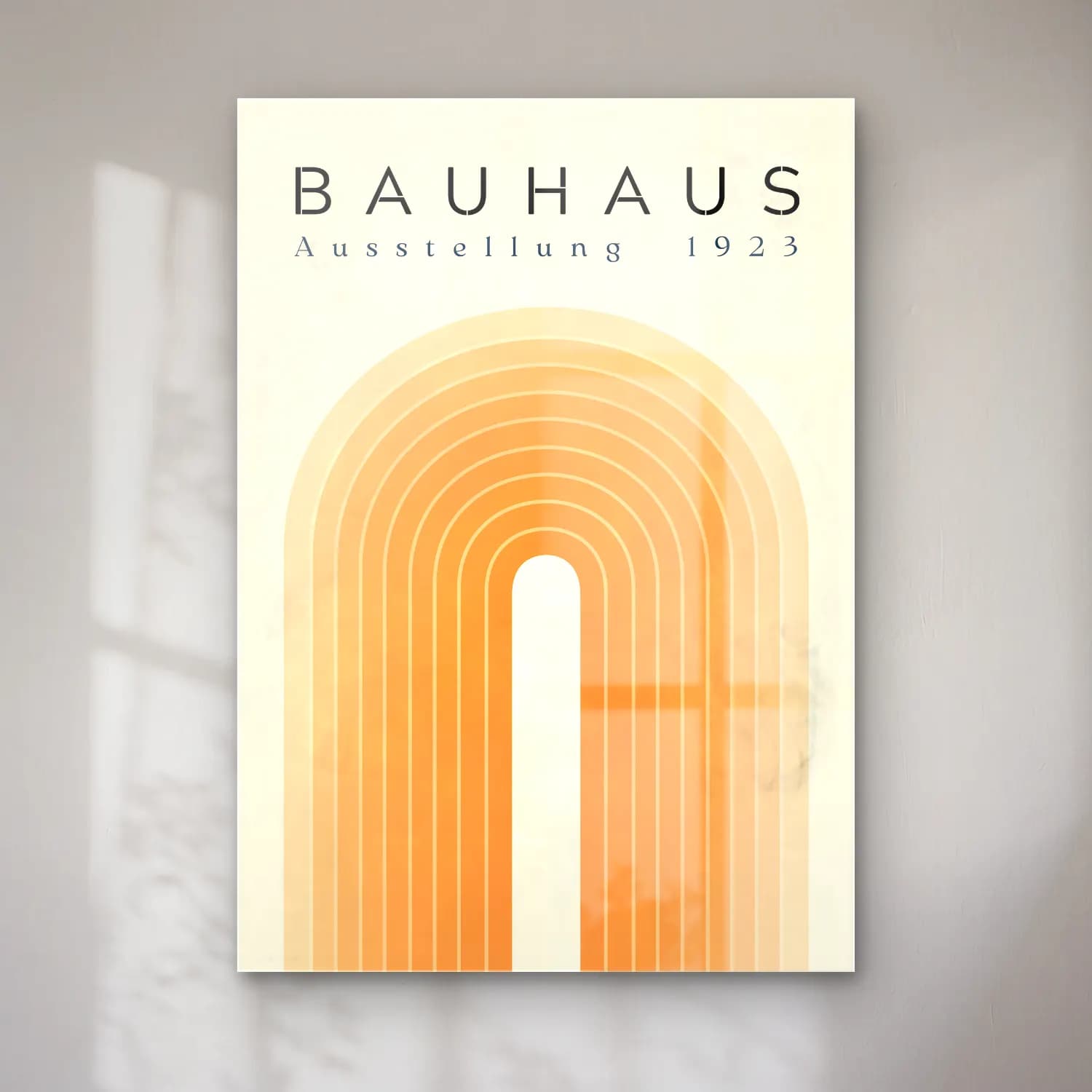 Bauhaus Soyut Kemer No. 13 cam tablo — Bauhaus Soyut Kemer No. 13 — bauhaus soyut kemer
