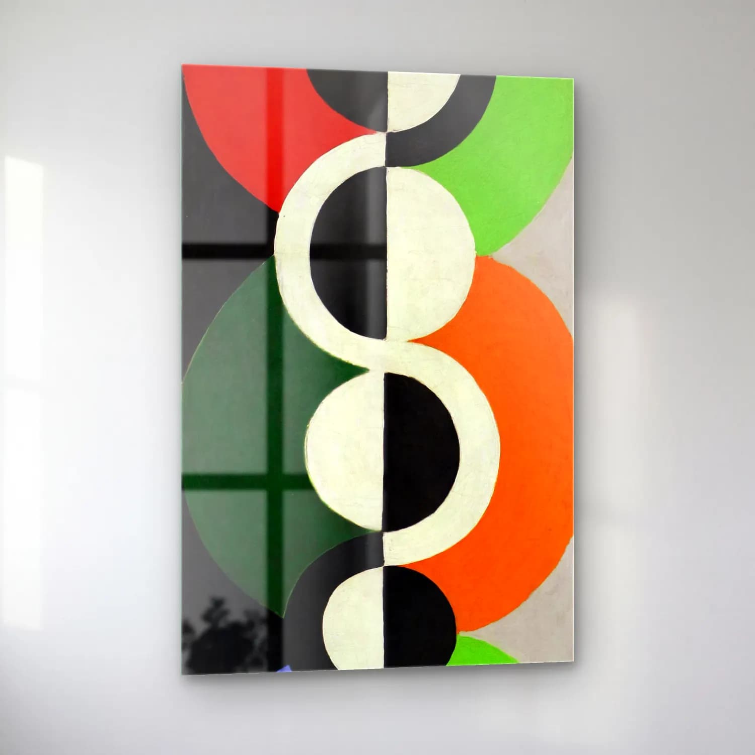 Robert Delaunay – Endless rhythm cam tablo — sol açıdan görünüm