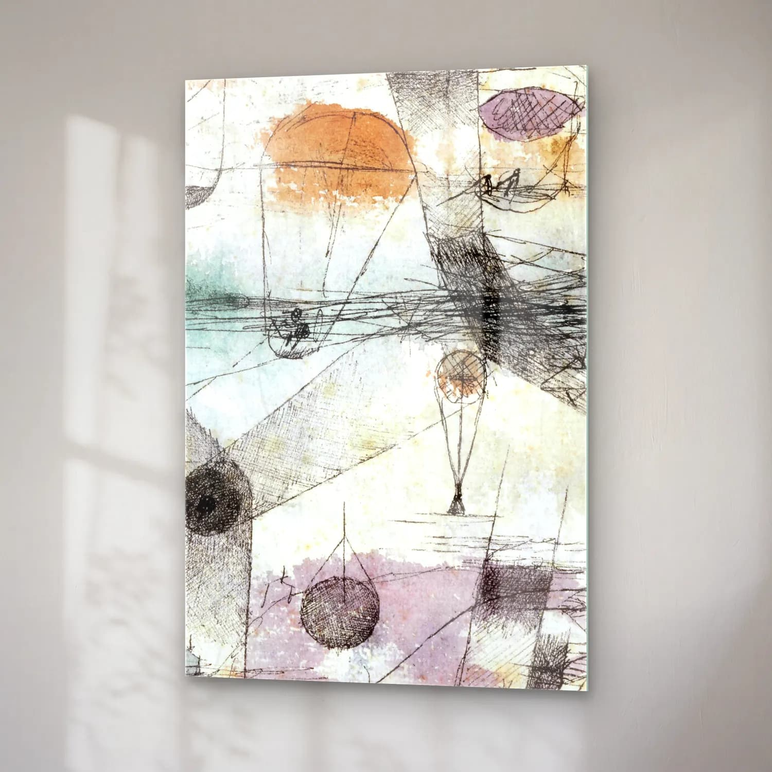 Paul Klee – In the realm of air cam tablo — sağ açıdan görünüm