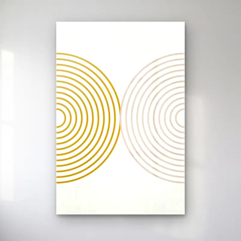 Çizgi Sanatı Geometrik Daireler No. 13 cam tablo — Çizgi Sanatı Geometrik Daireler No. 13 — çizgi sanatı geometrik daireler