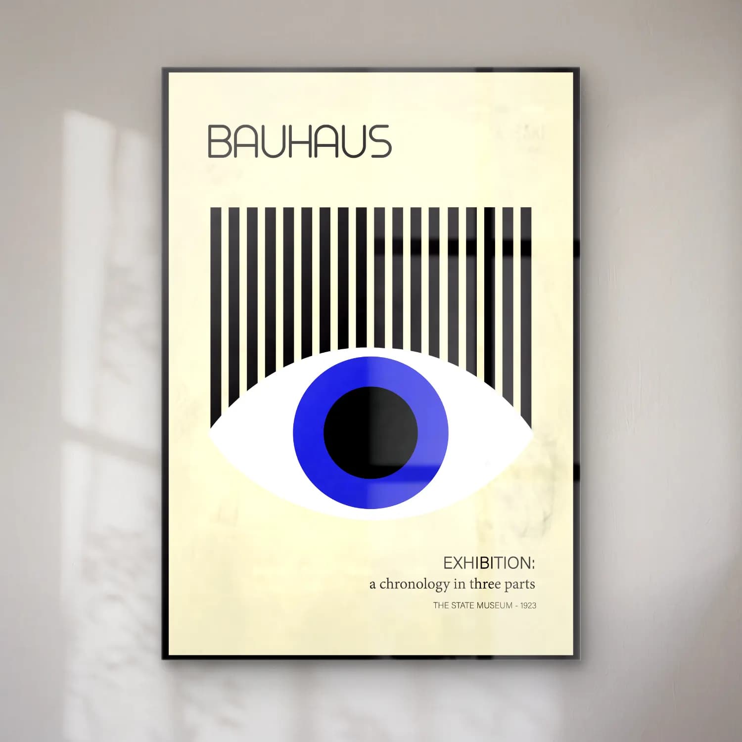 Bauhaus Yazılı Tasarım No. 13 cam tablo — Bauhaus Yazılı Tasarım No. 13 — bauhaus yazılı tasarım