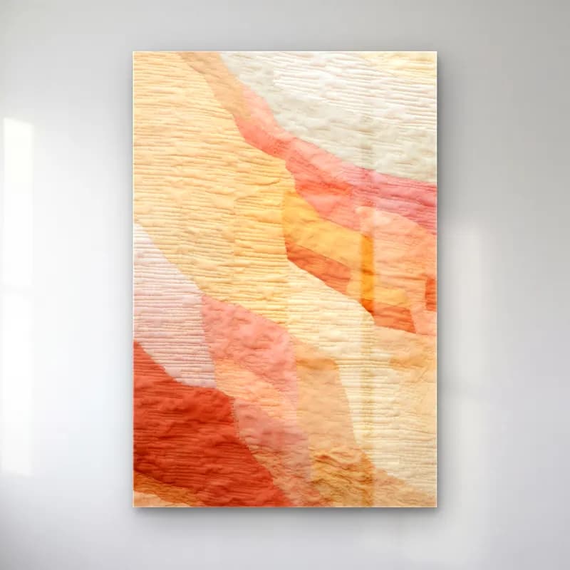 Boho Dama Deseni cam tablo — Boho Dama Deseni — boho dama deseni