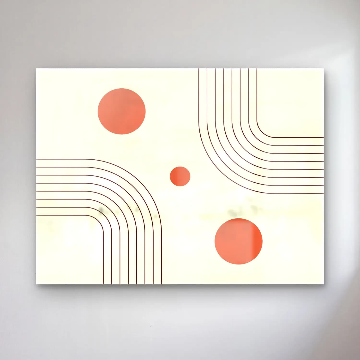 Çizgi Sanatı Geometrik Daireler cam tablo — Çizgi Sanatı Geometrik Daireler — çizgi sanatı geometrik daireler