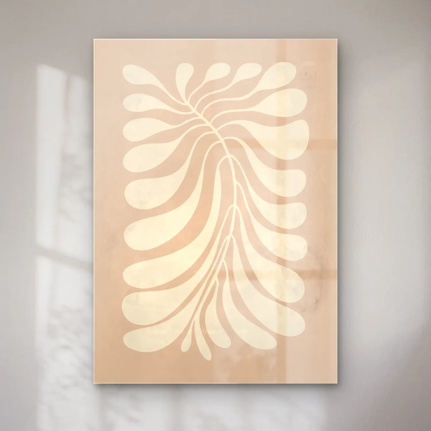 Boho Çiçek Deseni No. 72 cam tablo — Boho Çiçek Deseni No. 72 — boho çiçek deseni