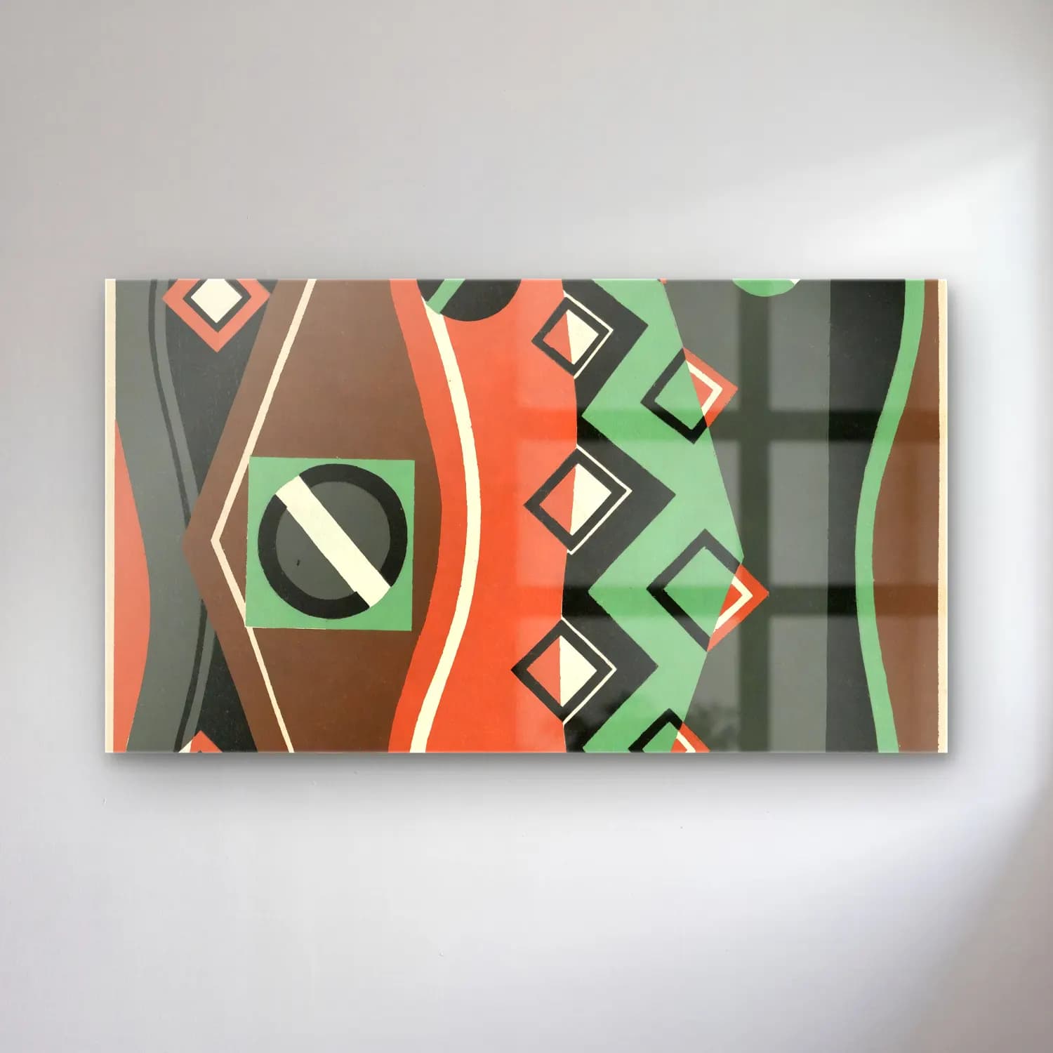 Georges Valmier – Collection decors et couleurs Pl.08 cam tablo — Georges Valmier – Collection decors et couleurs Pl.08 — boho soyut formlar