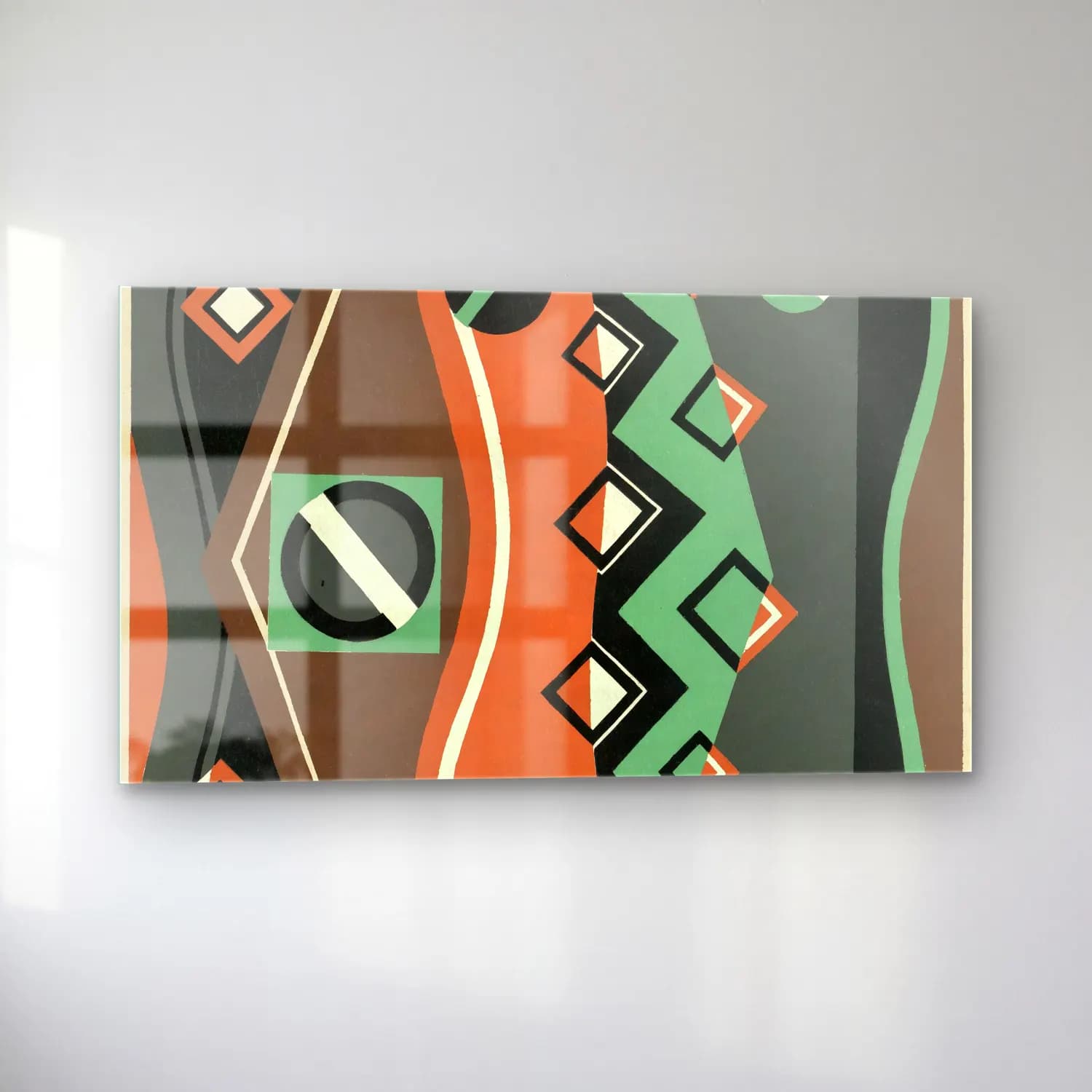 Georges Valmier – Collection decors et couleurs Pl.08 cam tablo — sol açıdan görünüm