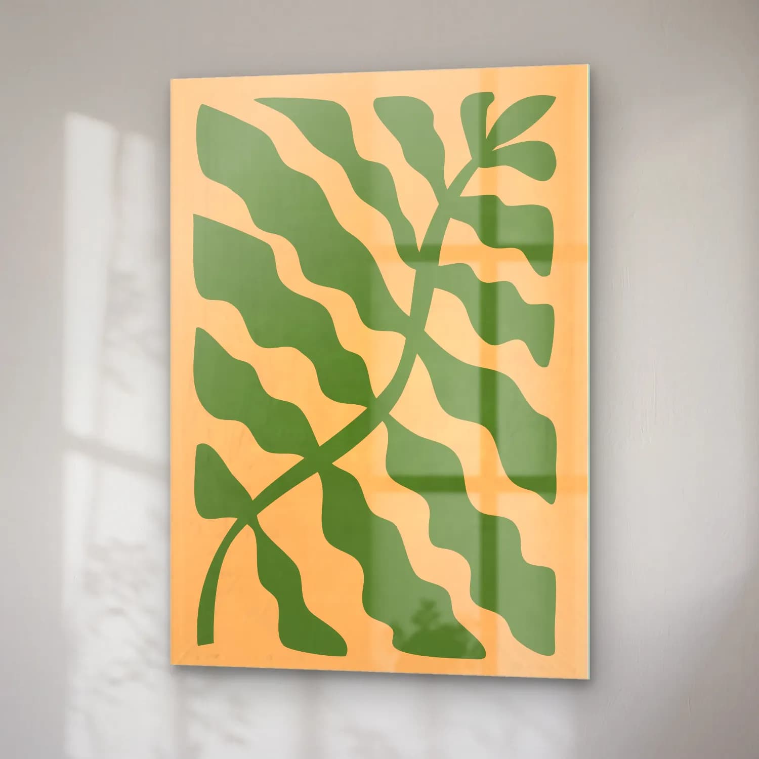 Henri Matisse – Eğrelti Otu No. 4 cam tablo — sağ açıdan görünüm