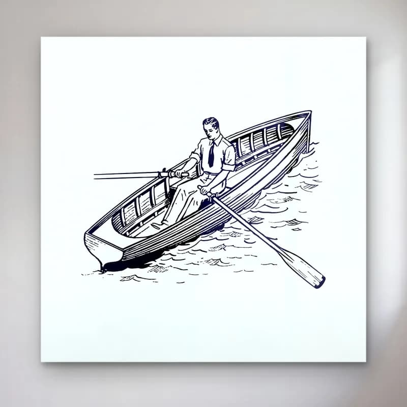 Vintage Yelken Yarışı – Siyah Beyaz Tonlar cam tablo — Vintage Yelken Yarışı – Siyah Beyaz Tonlar — vintage yelken yarışı
