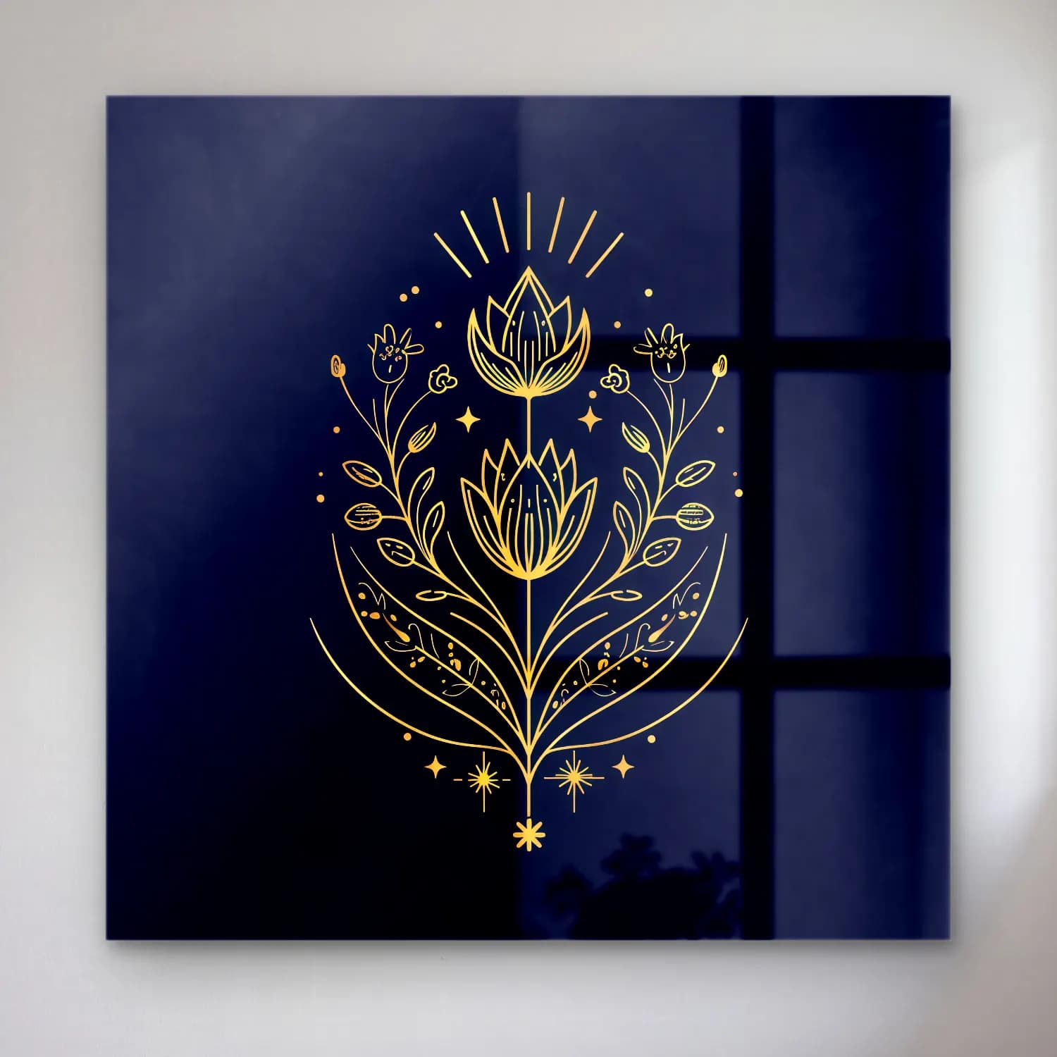 Botanik İllüstrasyon Lotus Çiçekleri No. 11 cam tablo — Botanik İllüstrasyon Lotus Çiçekleri No. 11 — botanik i̇llüstrasyon lotus çiçekleri