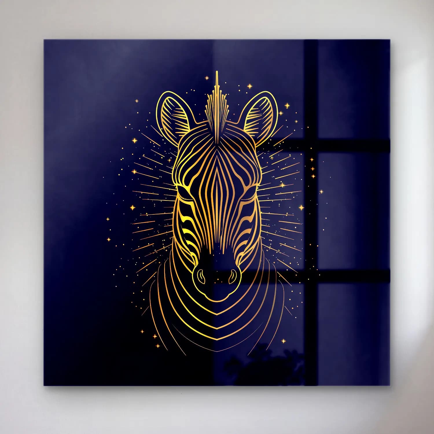 Vintage Zebra cam tablo — Vintage Zebra — vintage zebra
