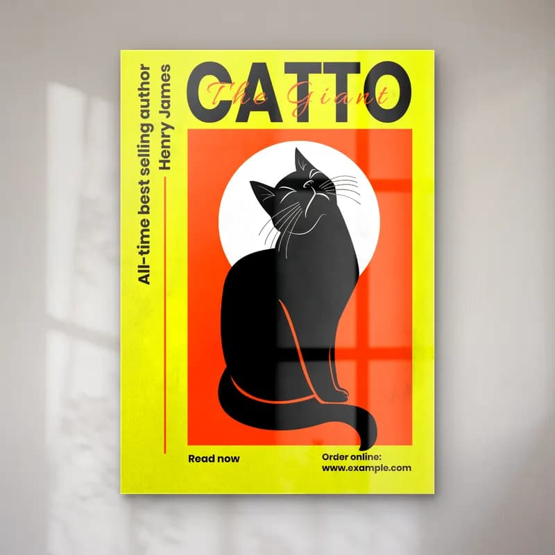 Bauhaus Kedi cam tablo — Bauhaus Kedi — bauhaus kedi