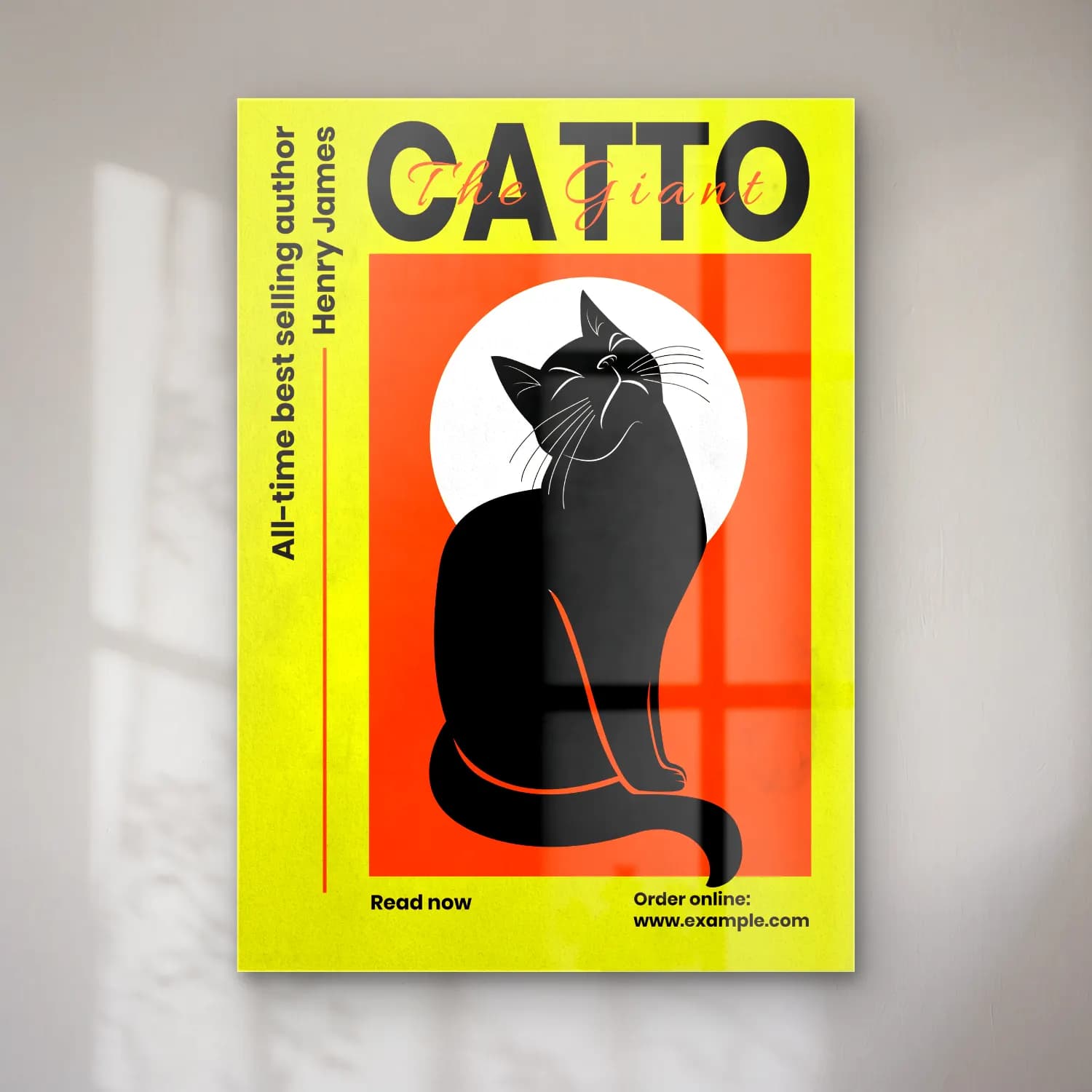 Bauhaus Kedi cam tablo — Bauhaus Kedi — bauhaus kedi