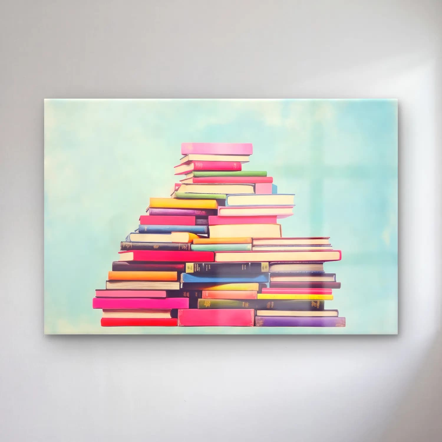 Pastel Kitaplar cam tablo — Pastel Kitaplar — pastel kitaplar