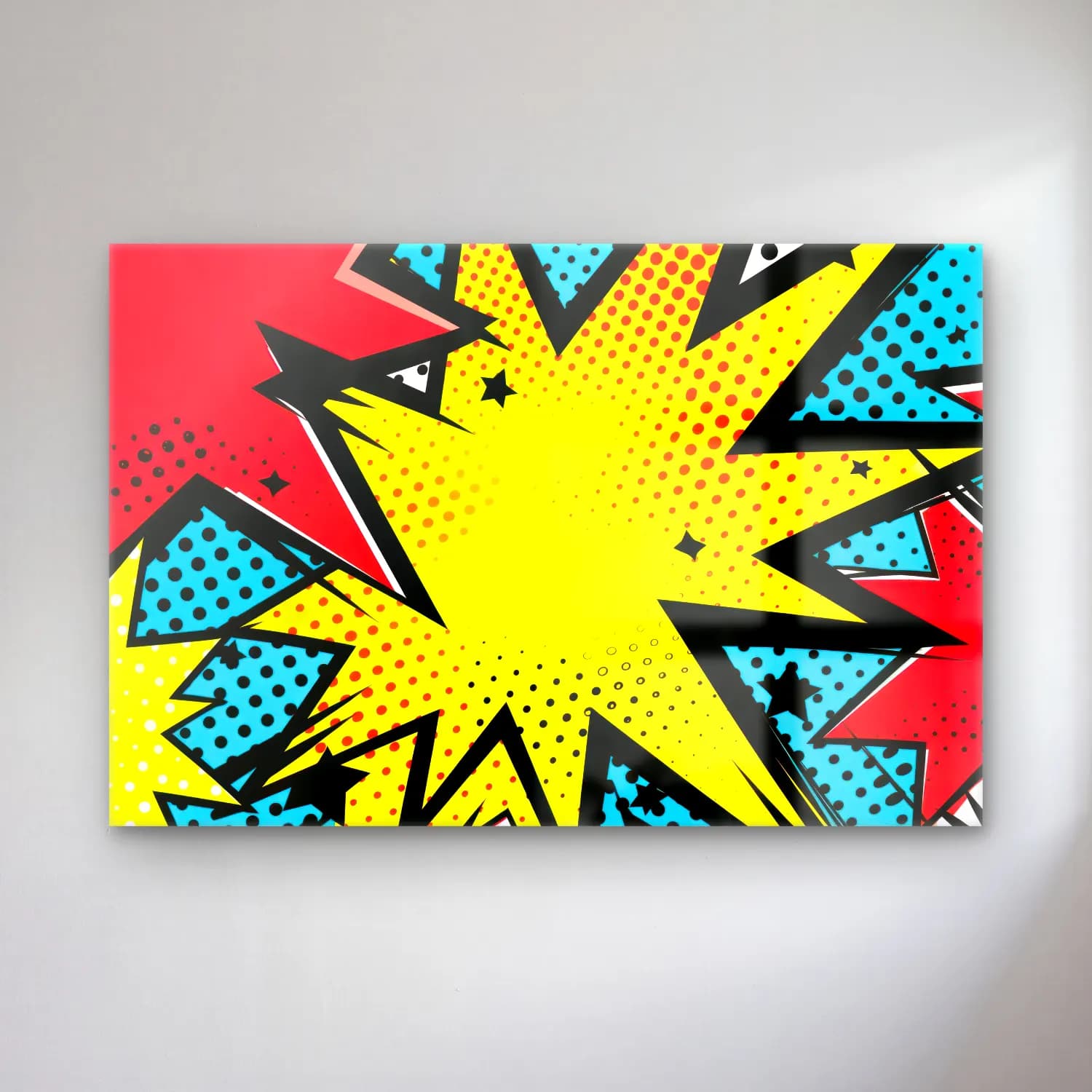 Pop Art Soyut Formlar cam tablo — Pop Art Soyut Formlar — pop art soyut formlar