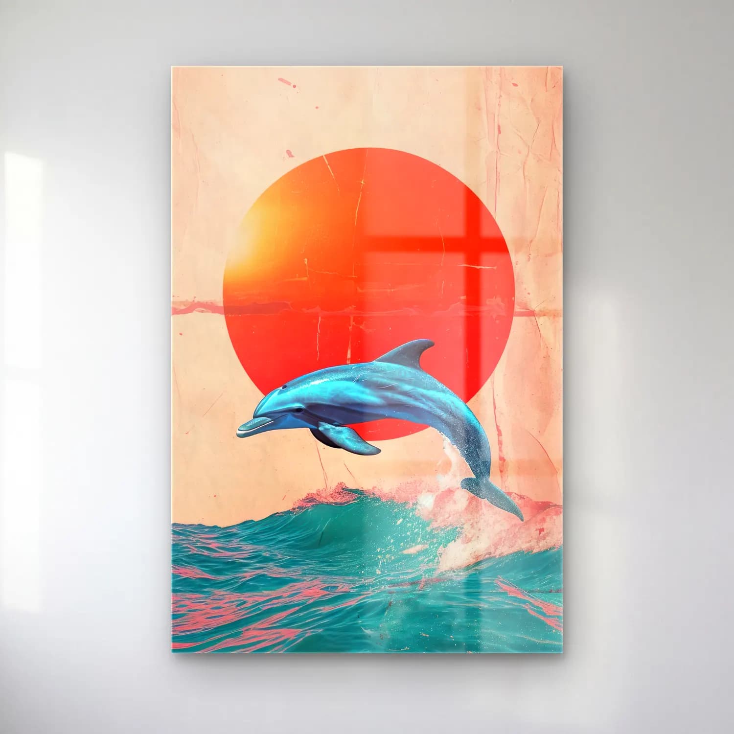 Pastel Balina No. 4 cam tablo — Pastel Balina No. 4 — pastel balina
