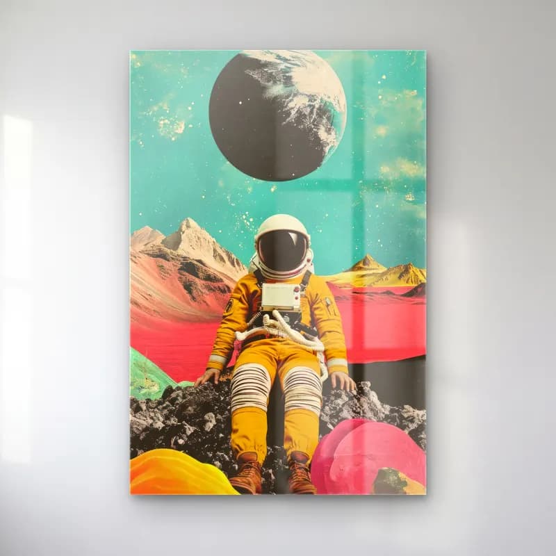 Maksimalist Astronot cam tablo — Maksimalist Astronot — maksimalist astronot