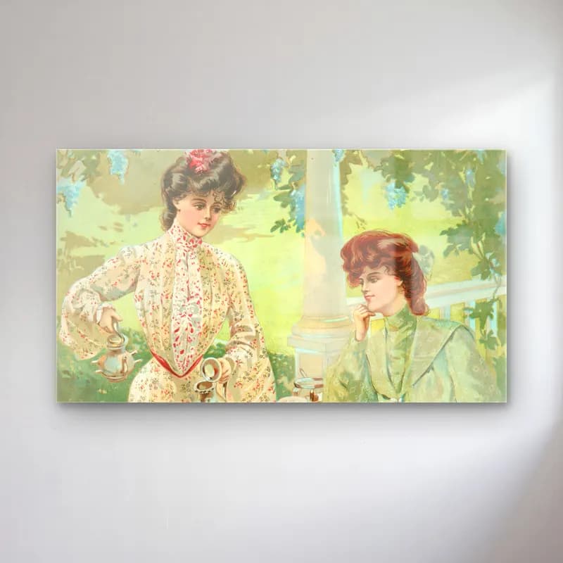 H. B. Claflin – Vassar cordiné classique cam tablo — H. B. Claflin – Vassar cordiné classique — vintage anne ve çocuk