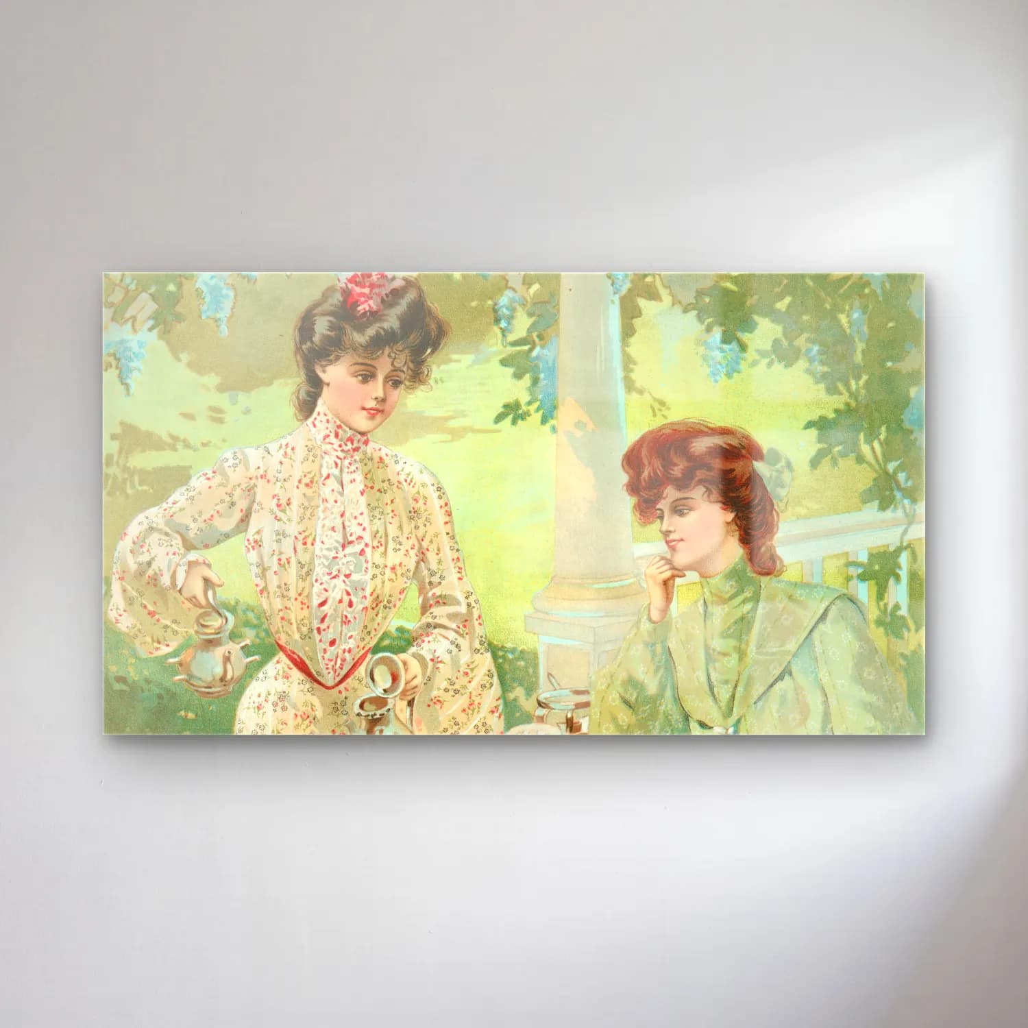 H. B. Claflin – Vassar cordiné classique cam tablo — H. B. Claflin – Vassar cordiné classique — vintage anne ve çocuk