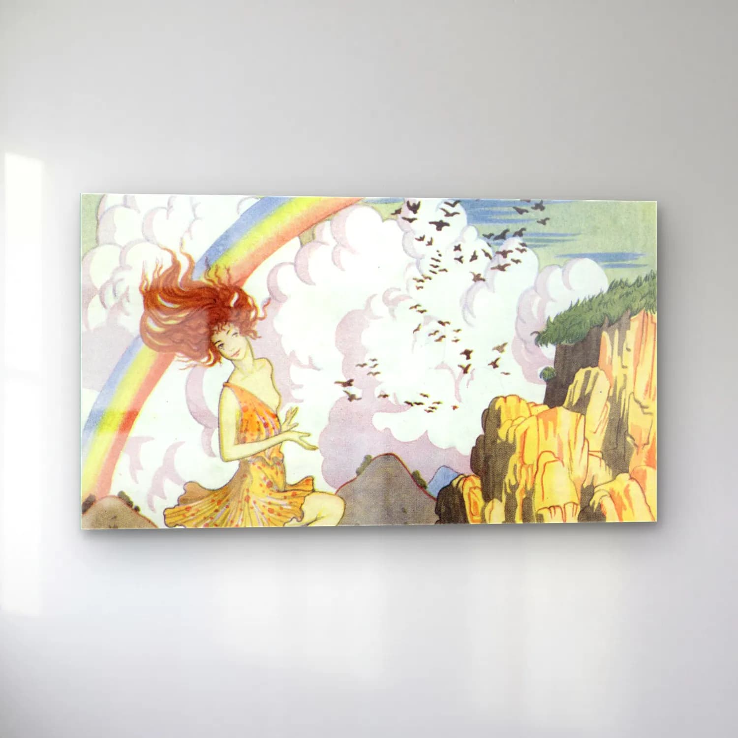 Thomas Mackenzie – Caitilin danced in uncontrollable gaiety cam tablo — sol açıdan görünüm