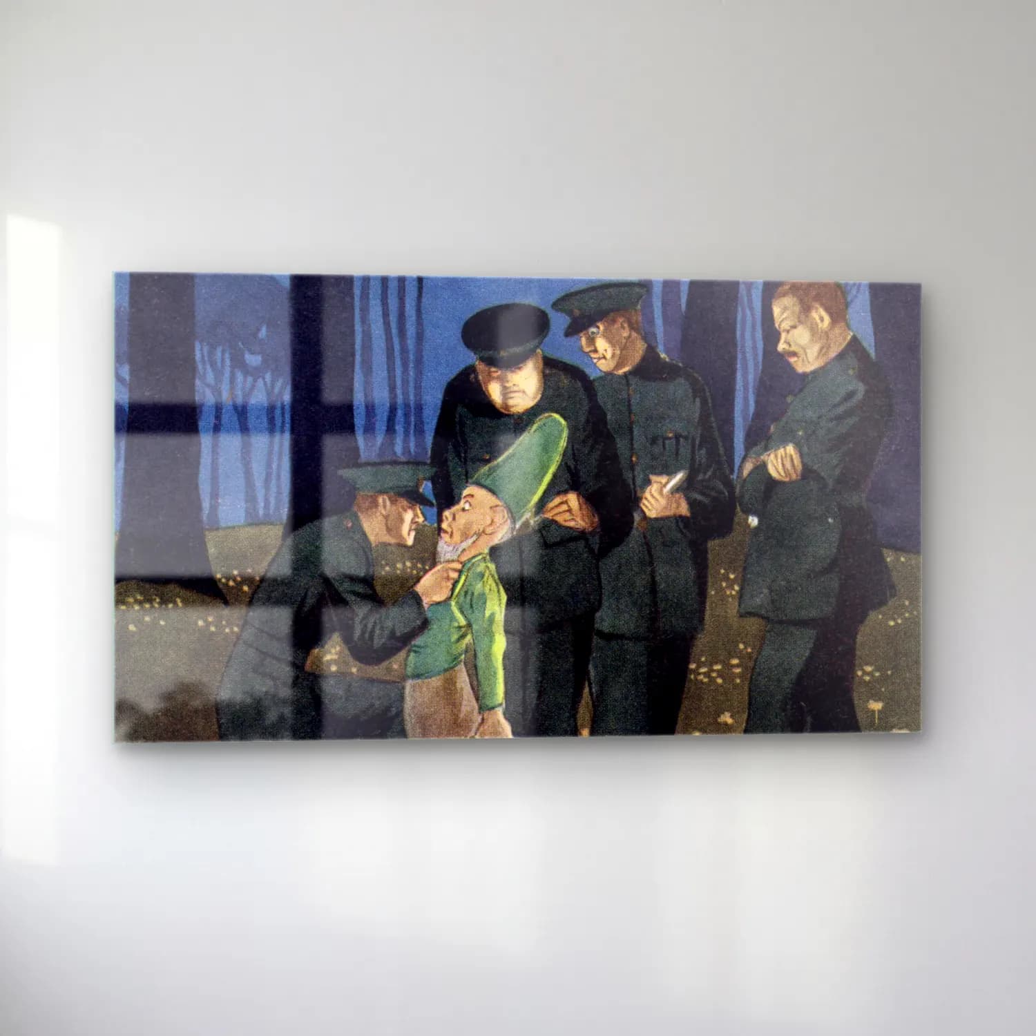 Thomas Mackenzie – Tell me where the money is cam tablo — sol açıdan görünüm