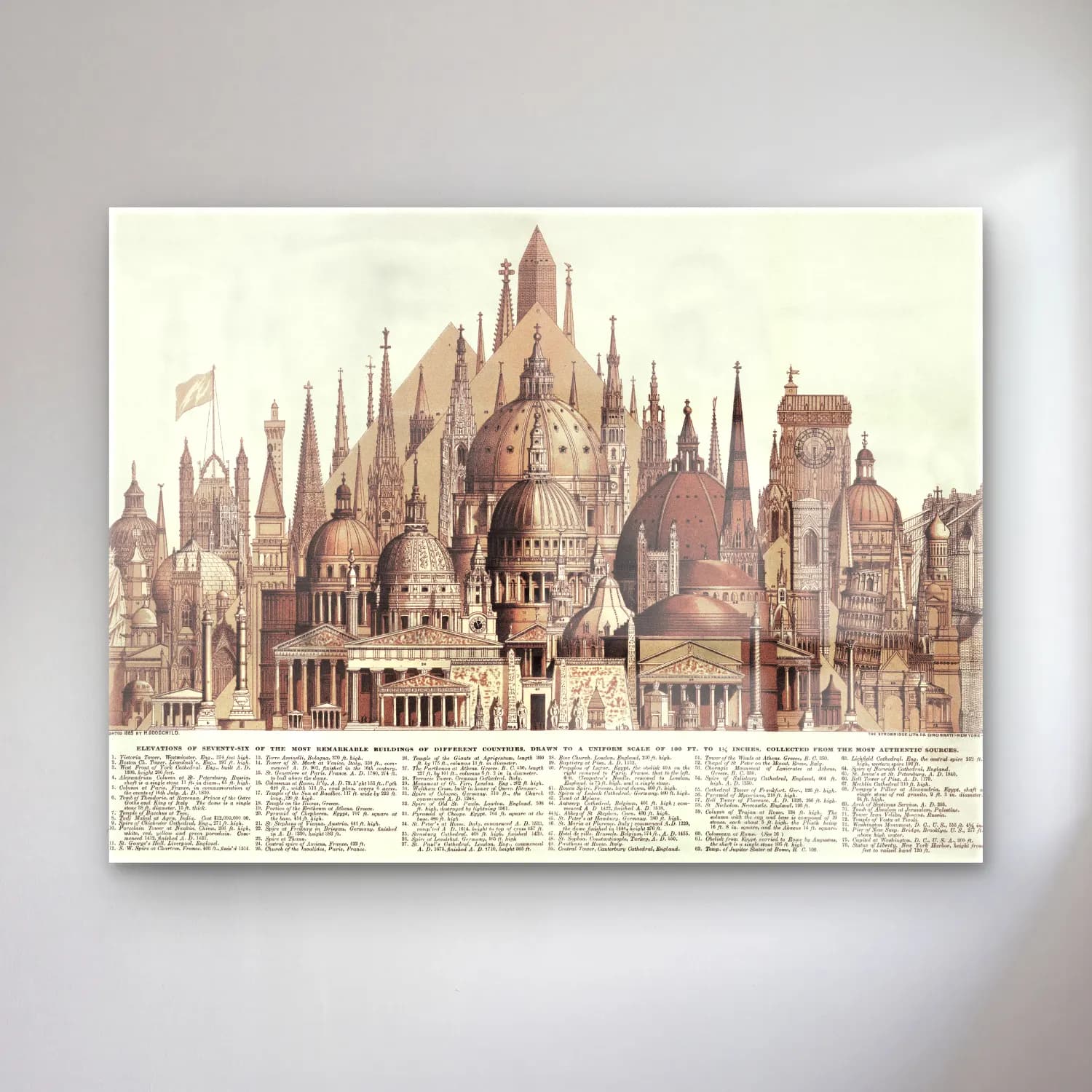 Vintage Katedral No. 7 cam tablo — Vintage Katedral No. 7 — vintage katedral