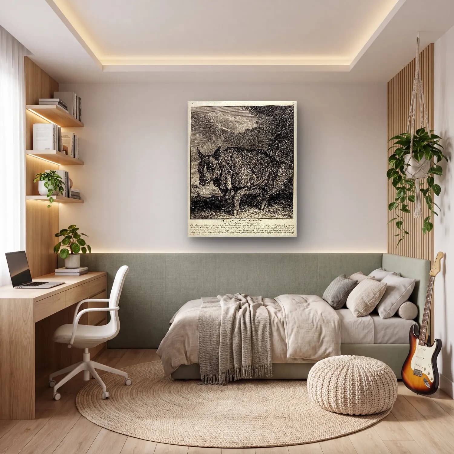 Siyah Beyaz Domuzcuk – Siyah Beyaz Tonlar cam tablo — genç odasında